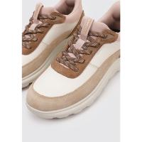 Geox D SPHERICA PLUS B Deportivas Planas Mujer Beige - details 2