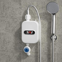 Juego De Cabezal De Ducha Térmico Sin Tanque Ajustable Para Baño Impermeable Máquina De Calentamiento Instantáneo Para El Hogar - details 9