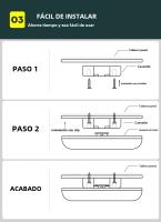Lámpara De Techo Redonda LED Moderna Para Sala De Estar Dormitorio Cocina Balcón Corredor Iluminación Eficaz Y Duradera - details 7