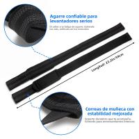 1Par De Correas De Almohadillas De Algodón Para Elevación - Neotek Soporte De Muñeca Suave Con Costuras Resistentes Almohadillas De Almohadillas Para Elevación - details 9