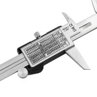 Calibrador Digital De Acero Inoxidable Herramienta De Medición 150mm Con Vernier Regla Para Trabajos De Madera Y Metal - details 3