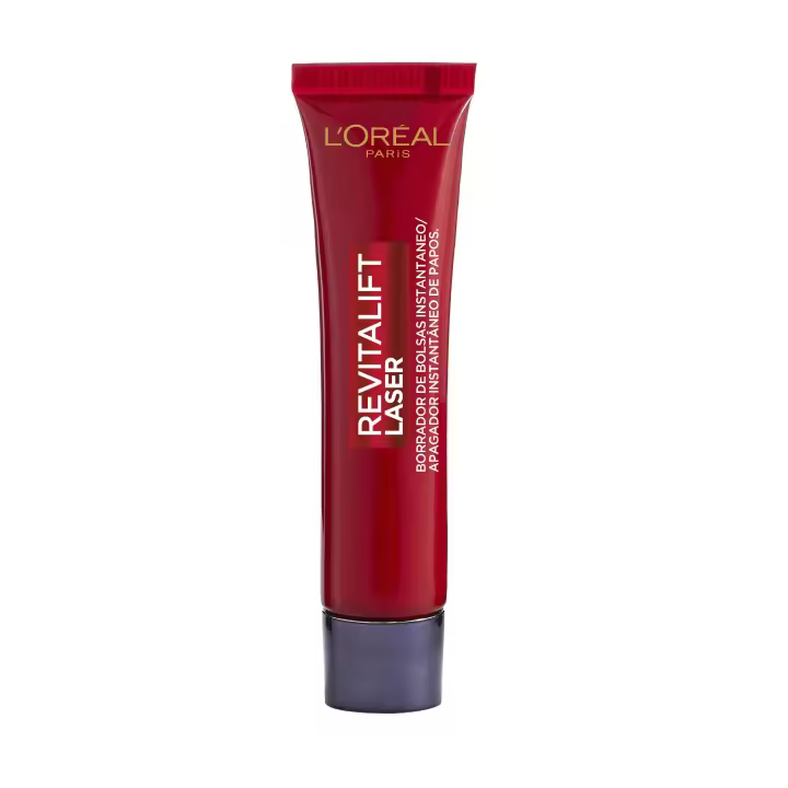 L'Oréal Paris | Revitalift Laser Borrador de Bolsas Instantáneo. Deshincha y Alisa Bolsa de los Ojos en 15 minutos*. Corrector de Ojos. Mirada Firme y Rejuvenecida. Contorno de Ojos Hombre y Mujer. 15ml - 1