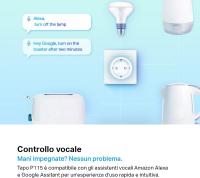 Tapo TP-Link P115 - Mini Enchufe Inteligente Wi-Fi, Control Remoto de Dispositivos con Monitoreo Energético, Programar el Encendido / Apagado, Ahorro Energía, Compatible con Alexa y Google Home, Color Blanco - details 1