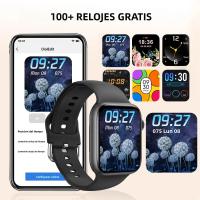 Smart Watch Con Llamada Inalámbrica Multi-Alerta APP Deportiva Papel De Pared Personalizado Compatible Con iPhone Y Android - details 2