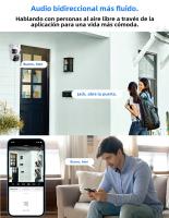 Cámara PTZ 4K Wifi Hiseeu Con Tres Lentes Y Tres Pantallas Para Exterior Vigilancia Video CCTV Con Seguimiento Automático Aplicación ICSEE P2P - details 3