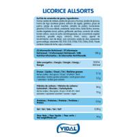 VIDAL Licorice AllSorts Regaliz bolsa de 1 Kg Mix de regaliz originalmente sabor a limón,mora,fresa,naranja,chocolate SABOR GARANTIZADO - details 5