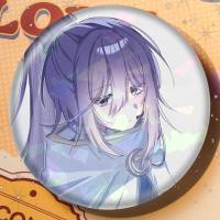 Hong Lu Limbus Broche De Manga Iconos En Mochila Accesorios De Empaque Pin Redondo Para Ropa Y Bolsos Decoración Regalos - details 10