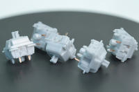 Gateron Smoothie Silver Switch Lineal Plata Para Teclado Mecánico Gaming Pre Lubed Full POM SMD 45g MX Stem - details 4