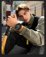 Reloj Militar Para Hombre SANDA Resistente Al Agua 50M Reloj De Pulsera Digital Con Luz LED Y Alarmas Deportivo Resistente Al Shock - details 18
