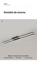 Lámpara De Techo LED Moderna Para Sala De Estar Decoración De Hogar Y Dormitorio Con Luz Variable De 3 Colores Instalación Suelta - details 15