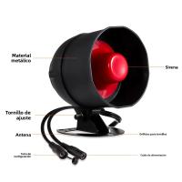 Sistema De Alarma De Seguridad Doméstica KERUI Con Altavoz Y Silbato WIFI 110db Control Remoto a Través De Tuya Sensor De Movimiento Y Puertas Ventanas Para Casa - details 12