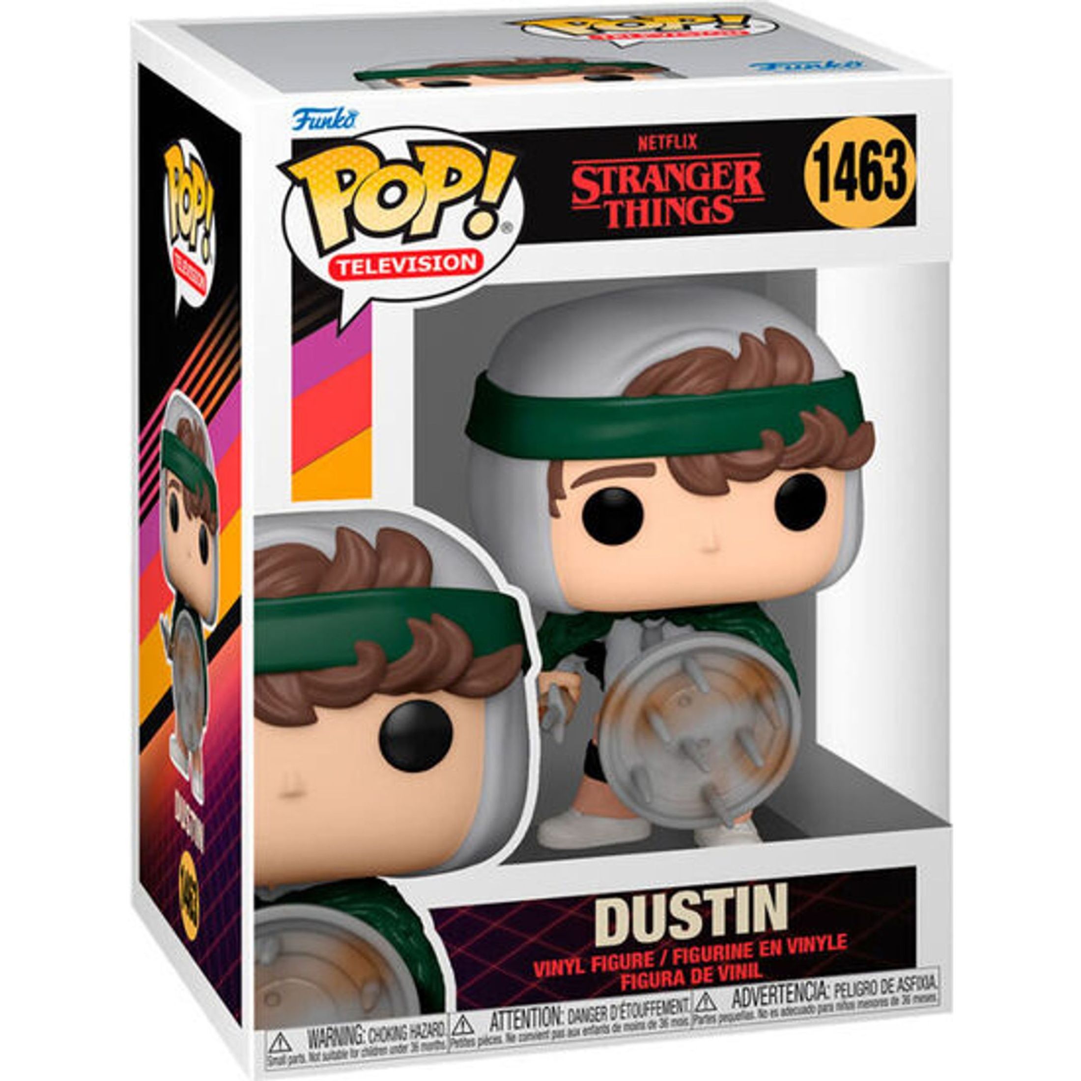 Funko - Figura Pop Stranger Things Dustin - Funko Pop Coleccionable De Edición Limitada - Funko Pop Diseño Detallado Y Realista - Funko Pop Ideal Para Regalo - Funko Pop Gran Variedad De Personajes