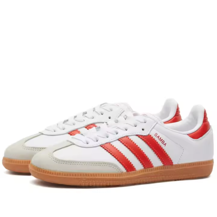 Adidas Samba OG Woman IF6513 Cloud White / Solar Red / Off White IF6513 - 1