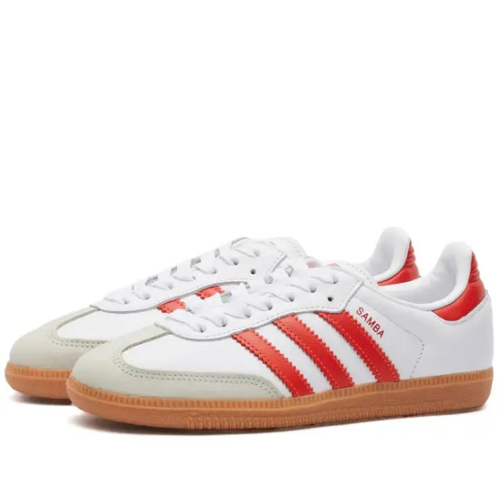 Adidas Samba OG Woman IF6513 Cloud White / Solar Red / Off White IF6513 - 1