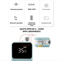 Máquina De Uñas Eléctrica Profesional Recargable 35000RPM Accesorios De Uñas Pulidora De Gel De Uñas Bajo Ruido Con Caja De Almacenamiento - details 1