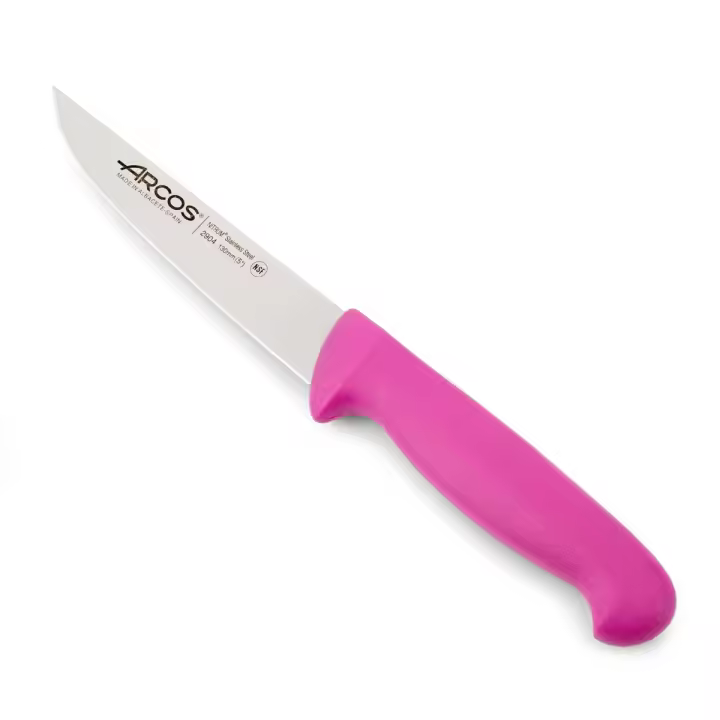 Arcos Cuchillo de Cocina Profesional - Hoja de Acero Inoxidable NITRUM 130 mm - Mayor Durabilidad y Corte Preciso - Mango Ergonómico Polipropileno - Serie 2900 - 1