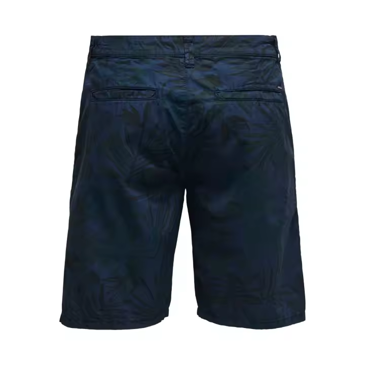 Only & Sons mod. 22019685 Bermuda estampada hojas tropicales - 1