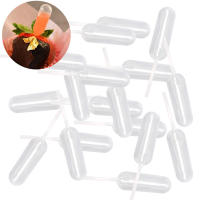 50Pcs Mini Pipetas Desechables De 4ml Plásticas Para Transferir Salsas Y Crema Para Pasteles De Fresa Y Helado - details 6