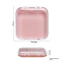 10 Piezas De Cajas Vacías Para Uñas En Forma Cuadrada Caja De Empaque Para Uñas Postizas Pequeña Caja De Negocios Para Negocios En Línea - details 1