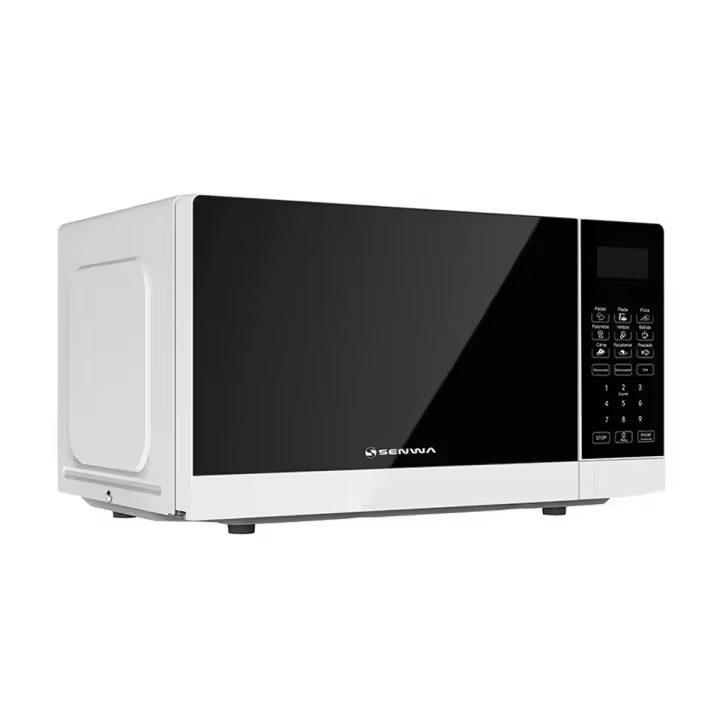 SENWA Microondas MW-G1001, 20L, 700W + Grill 800W, 10 Niveles de Potencia, Función Descongelar, Bloqueo Infantil - 1