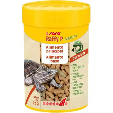 Sera Aliment Completo para Raffy P Nature para Tortugas Acuáticas (Reptiles , Comida) - 850 GR - 1