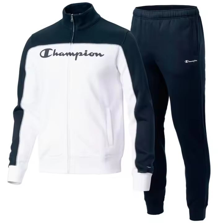 CHANDAL CHAMPION HOMBRE AZUL MARINO BLANCO ALGODON 218118-WW001 - 1