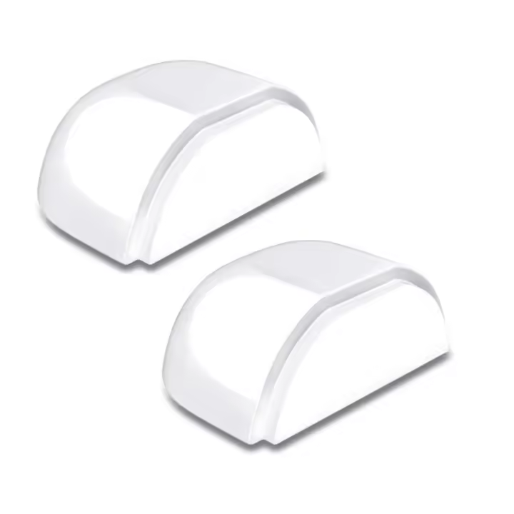 1/2Pcs Protector De Puertas Autoadhesivo Transparente Accesorios Para El Hogar Protección De Muebles Sin Necesidad De Perforación - 1