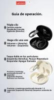 Auriculares Inalámbricos Lenovo LK40 Bluetooth 5.4 Estéreo Deportivos Con Micrófono Y Llamadas HD Resistentes Al Agua Para Gaming Y Exteriores - details 11