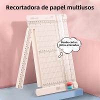 Cortadora De Papel Portátil KW-trio 12.6 Pulgadas Con Cabeza De Corte De Línea De Plegado Y Borde Recto Para Artesanía De Escritorio - details 6