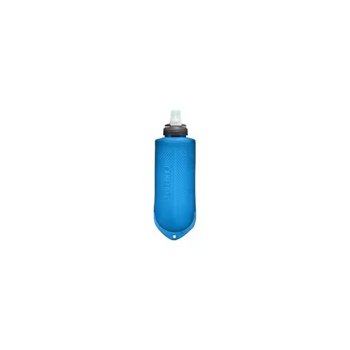 CAMELBAK - Bidón Quick Stow Flask 500ml para ciclismo y running, botella plegable ultracompacta de silicona con válvula de mordida autosellante, ideal para chalecos y bolsillos - 1