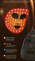 Máscara De Tratamiento Con Luz Roja LED Anti-Edad Flexible Y Suave Para Cuidado De La Piel 4 Colores Máscara De Terapia Fotónica Avanzada - details 3