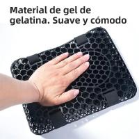 Almohadilla De Silla De Motocicleta Honeycomb Gel Con Telas De Malla 3D Absorbedor De Choque Alivio De Presión Transpirable - details 7