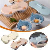 Hervidor De Huevos De Microondas Con 2 Redes Cocina Rápida Limpieza Fácil Silicona No Adhiere Huevos De Pato Y Huevos De Gallo - details 12