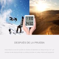 Termómetro Y Higrómetro Digital Ultrafino Para El Hogar Con Pantalla LCD Reloj De Pared Simple Y Smart No Requiere Certificación CE - details 3
