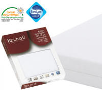 Belnou Funda Colchón Elástica Aitana Blanco 135 - Elegancia y Protección Incomparable Rizo 100% Algodón - details 2