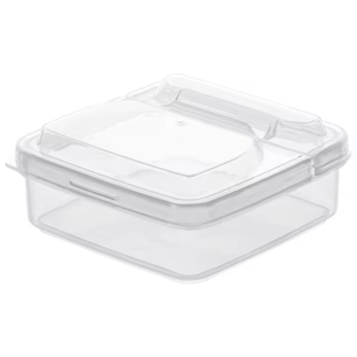 Caja De Almacenamiento Para Queso Y Mantequilla De Plástico PP Ecológico Caja De Queso Frescura Preservación Estilo Japonés - 1