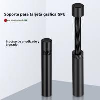 Soporte De Tarjeta Gráfica GPU Vertical Aluminio Telescopio Giratorio Soporte Para Tarjetas De Video Montaje En Armario De PC Accesorio De Computadora - details 3