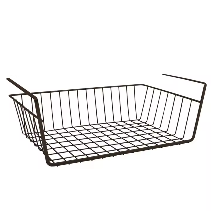 CESTA DE ALMACENAMIENTO 37X25,5X10CM NEGRO - 1