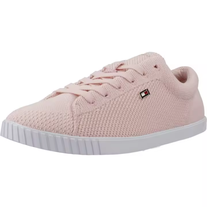 Zapatillas deportivas de Mujer Marca Tommy Hilfiger Modelo Flag Lace Up Sneaker Kni - 1