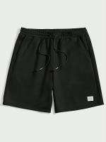 Shorts Casuales Para Hombre Estilo Regular Tejidos Con Cremallera Y Cordones Logo Bordado En Letras Adecuados Para Verano Baloncesto Playa Vacaciones Viajes Fitness Y Otros Escenarios - details 0
