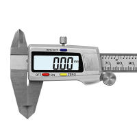 Calibrador Digital De Acero Inoxidable Herramienta De Medición 150mm Con Vernier Regla Para Trabajos De Madera Y Metal - details 0