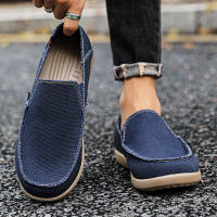 Zapatos De Lona Grandes Para Hombres Zapatillas Casuales Transpirables Con Cordones De Goma Bajo Tacón Para Adultos - details 4