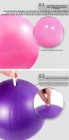 Bola De Yoga Pilates Explosiva Para Ejercicio De Gimnasia Y Fitness Mini Bola De Equilibrio Para Entrenamiento Interior Mejora El Core - details 3