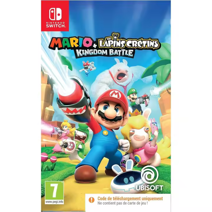 Mario + Rabbids Kingdom Battle Juego Digital para consola Nintendo Switch PAL FR - 1