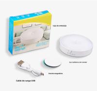 Lámpara Nocturna LED Con Sensor De Movimiento Recargable RGB Para Cocina Armario Escalera Luz De Fondo Sin Cable Luz De Armario - details 13
