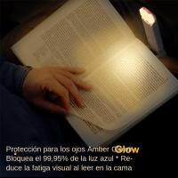 Luz De Libro Recargable USB LED Ajustable Para Protección Ocular Clip Portátil Luz De Marcaje Para Lectura En Cama Coche - details 5