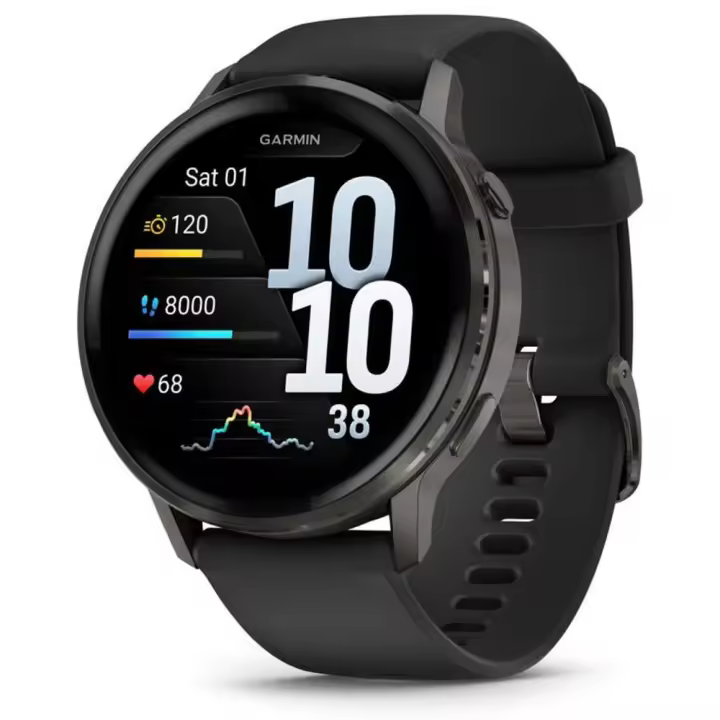 Garmin venu 4 3.56 cm (1.4") amoled 45 mm digital 454 x 454 pixels touch screen black wifi gps (satellite) - 1