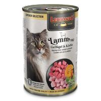 Leonardo Cat Food Alimento húmedo Superior Selection Cordero con Ave y Calabaza Alimento húmedo sin Cereales para Gatos Alimento húmedo Completo en Lata (Formato 6x200grs, 6x400grs) - details 3