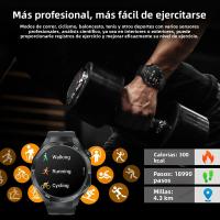 Reloj Inteligente GT5 pro Para Hombres Pantalla AMOLED HD Llamadas Bluetooth GPS Tracker NFC Monitor De Frecuencia Cardíaca Oxímetro De Pulso Reloj Deportivo Inteligente - details 8