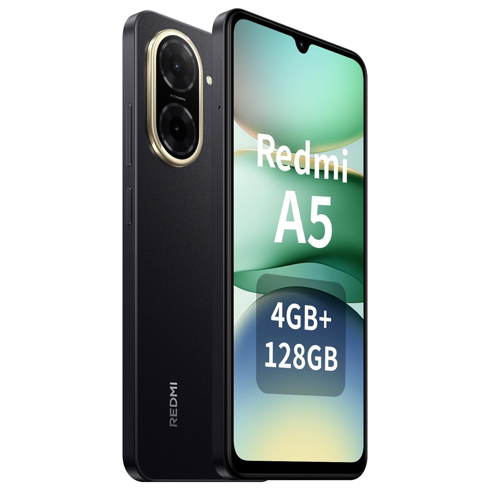 Xiaomi Redmi A5 - Smartphone 3GB+64GB|4GB+128GB ,Pantalla inmersiva de 6,88" 120 Hz, Potente procesador Octa Core, Cámara Dual AI de 32 MP, 5200 mAh, Cargador no Incluido (Versión EU)